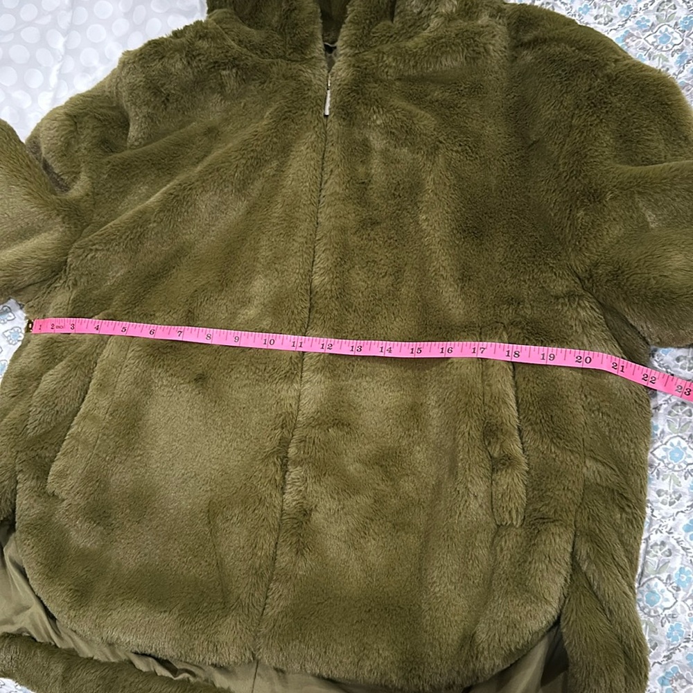Zara Woman faux fur jacket - Picture 9 of 10